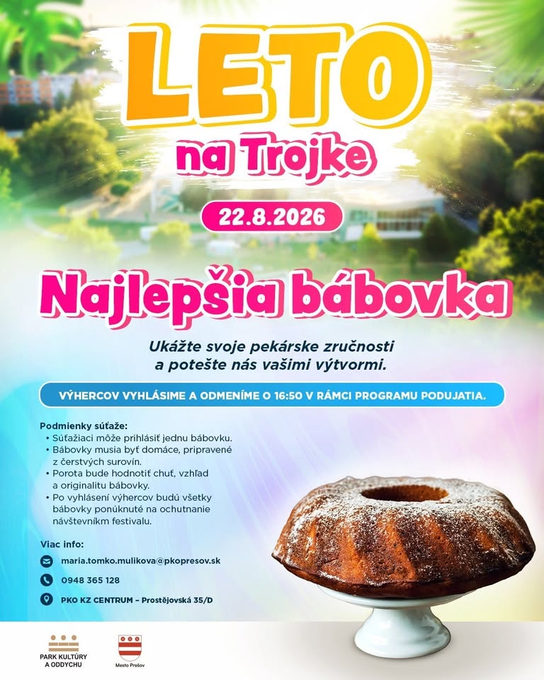 LETO NA TROJKE | NAJLEPŠIA BÁBOVKA