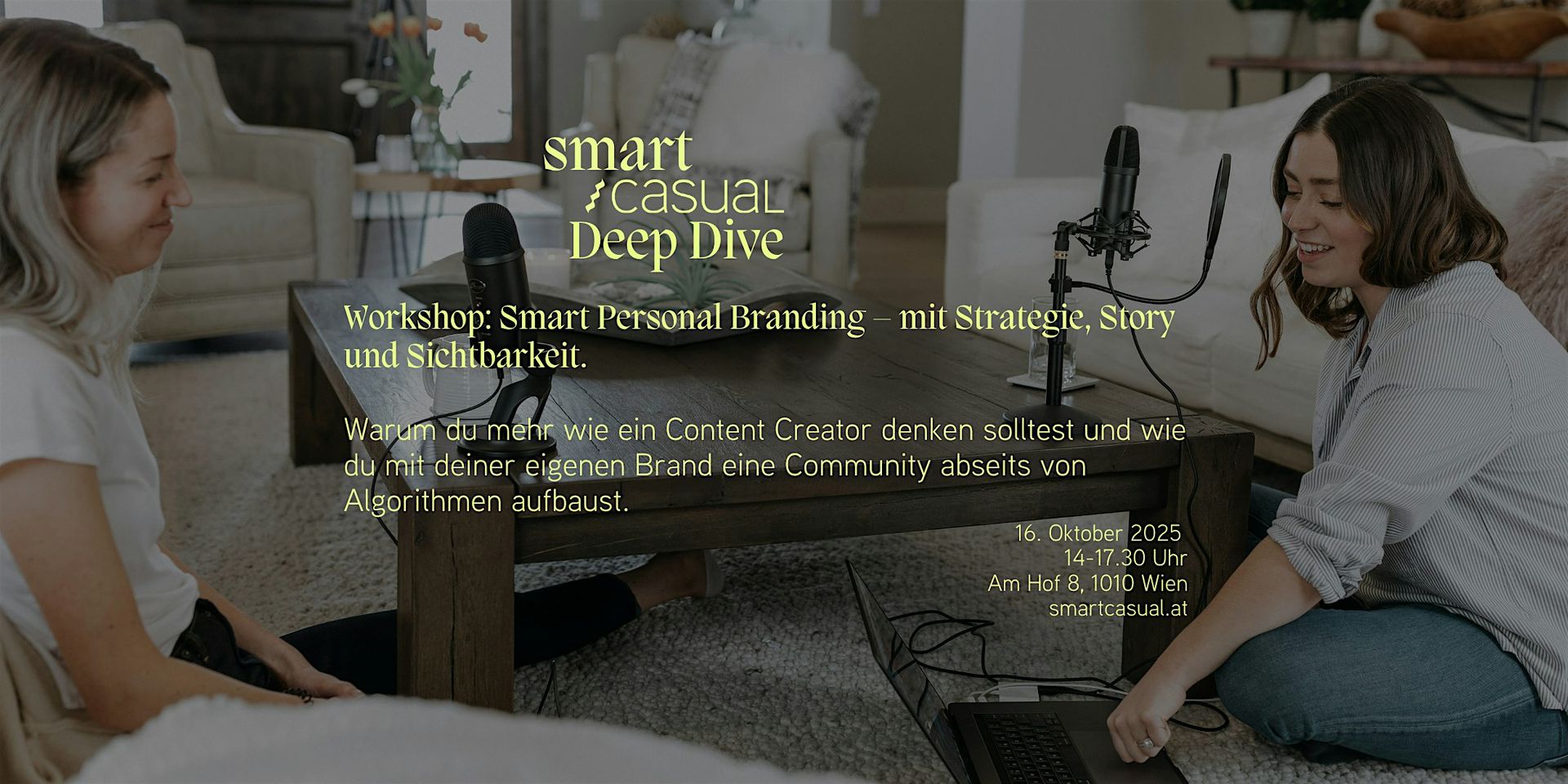 Werde zur smarten Personal Brand – mit Strategie, Story und Sichtbarkeit