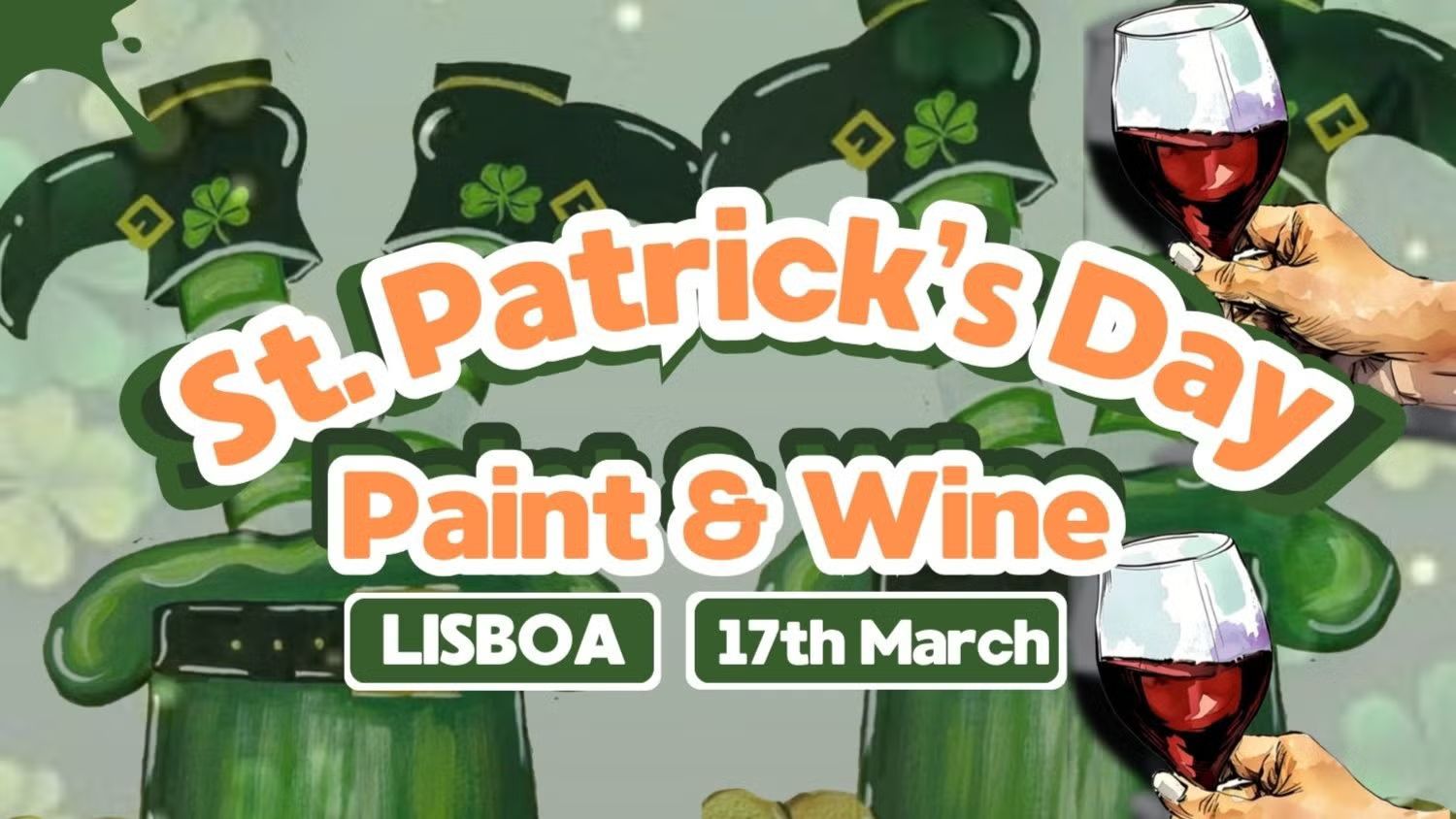 St. Paddy’s Day Paint & Wine Party