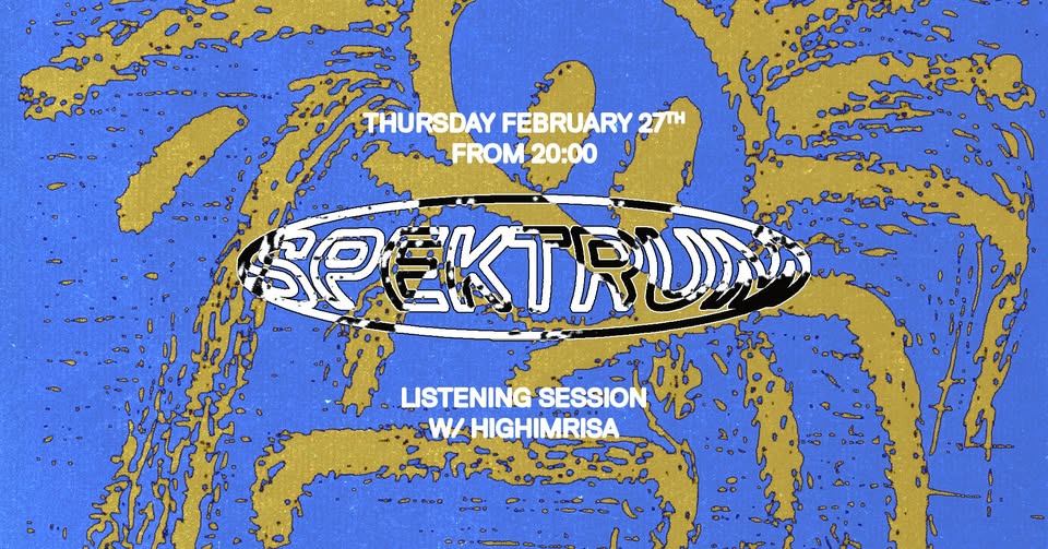 Spektrum Bar Night w/ highimrisa