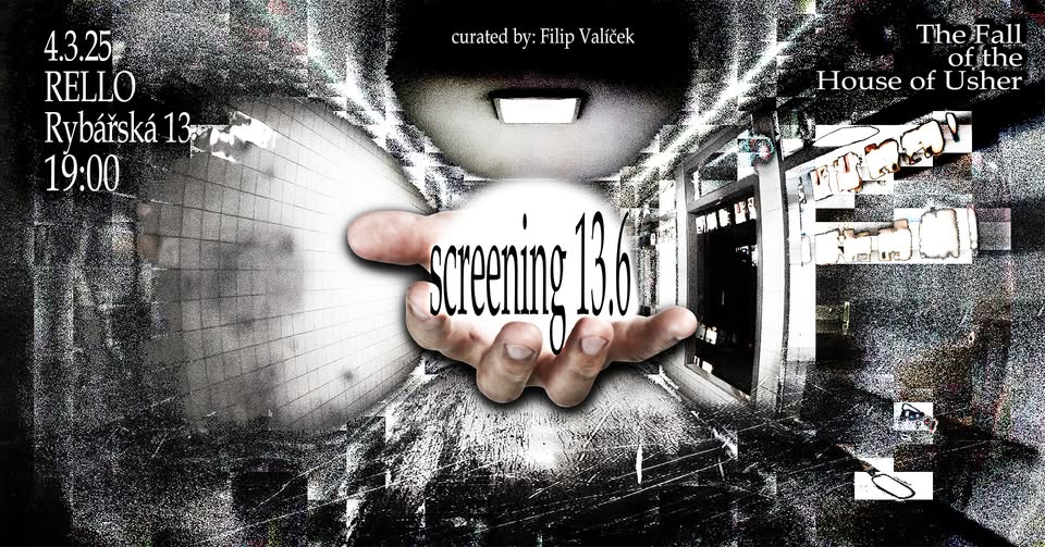 screening.13.6 - F. Valíček: The Fall of the House of Usher w/Ter0rista & Sauvignon Schwarz