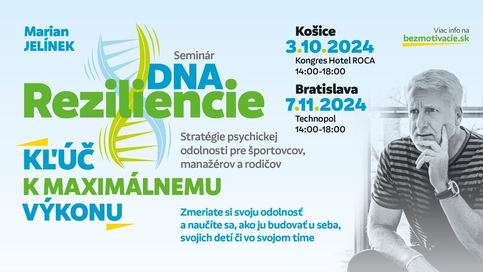 DNA Reziliencie: Kľúč k maximálnemu výkonu (v Bratislave)