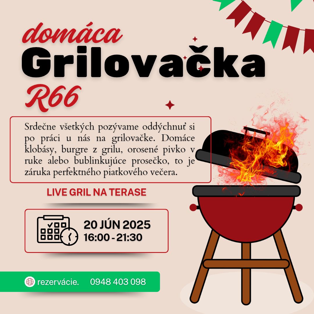 Grilovačka na R66 Bardejov