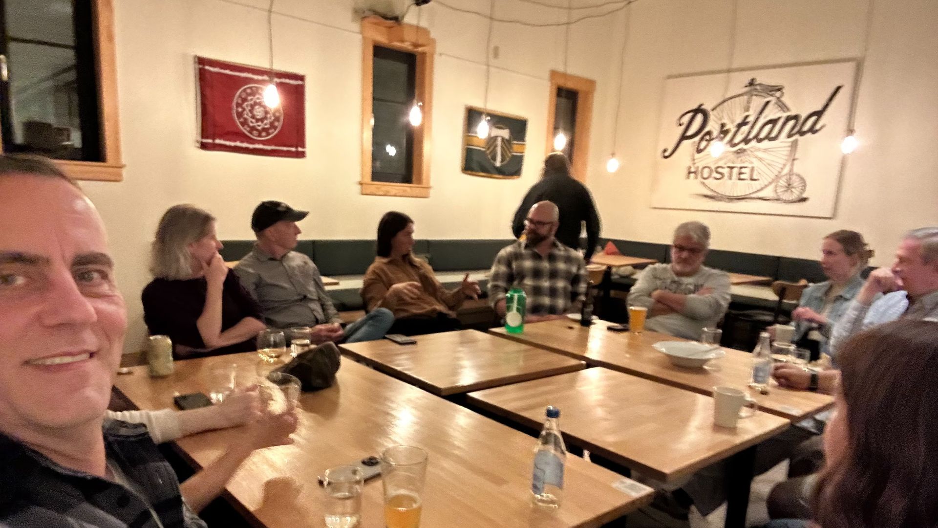 Think & Drink | Topic: Comfort | @ NW Portland Hostel