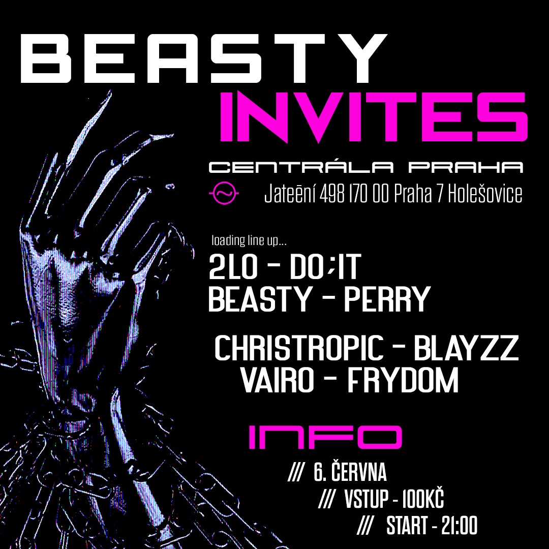 BEASTY INVITES 06/06 (DNB/NEURO)