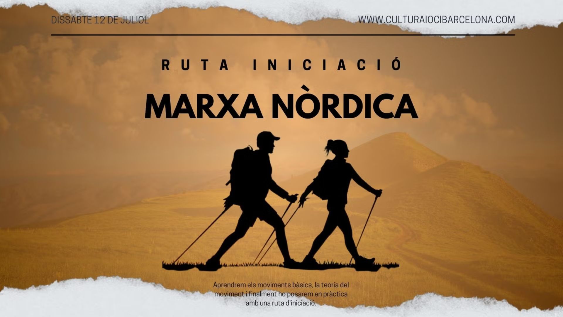 INICIACIÓ A LA MARXA NÒRDICA PER L’ENTORN DE LA SERRA DELS GALLINERS