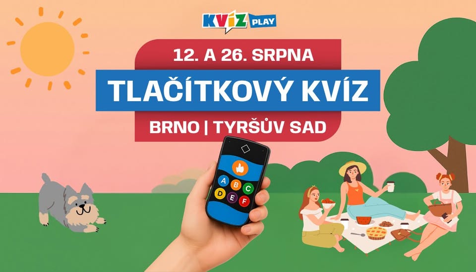 TLAČÍTKOVÝ KVÍZ PLAY pod širákem | Chytrý kvíz | Brno