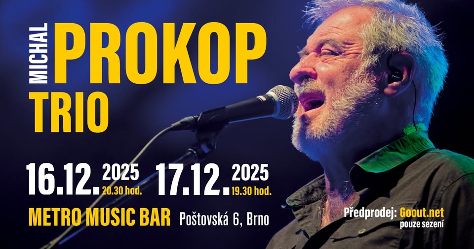 MICHAL PROKOP TRIO - 16.+17.12.25 - METRO MUSIC BAR