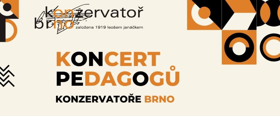 Koncert pedagogů Konzervatoře Brno