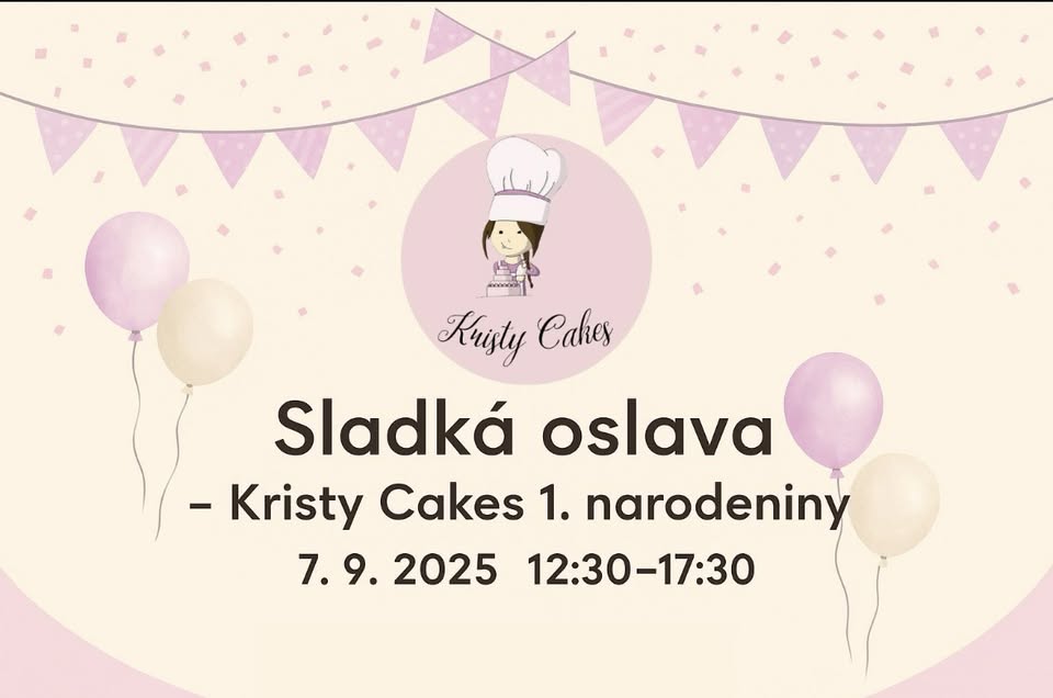Kristy Cakes – 1. narodeniny 🥳