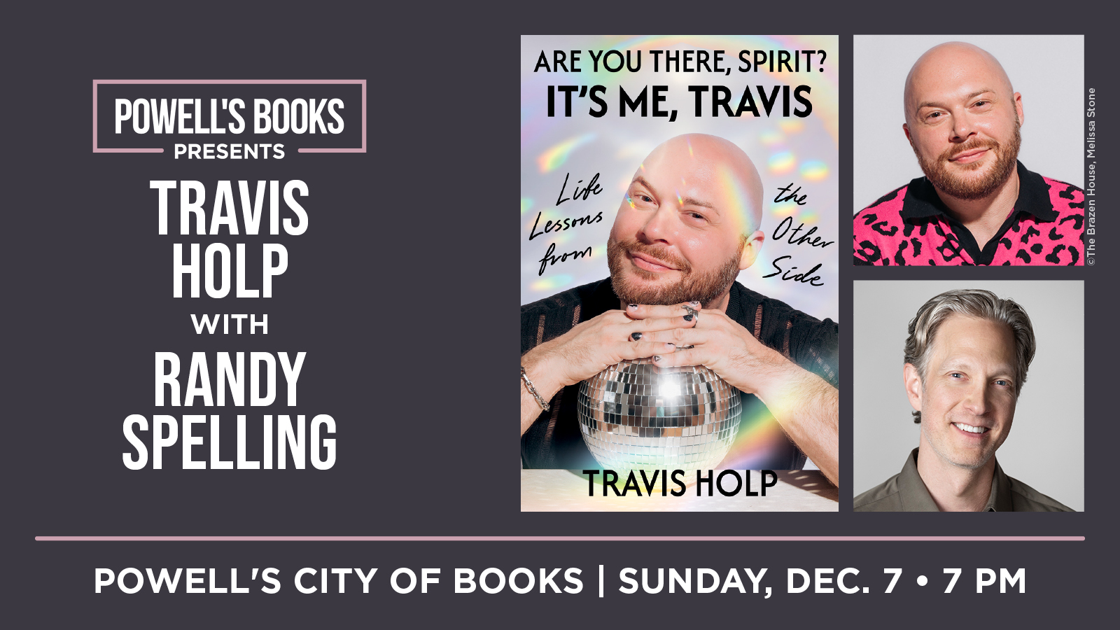 Powell's Presents: Travis Holp in Conversation With Randy Spelling