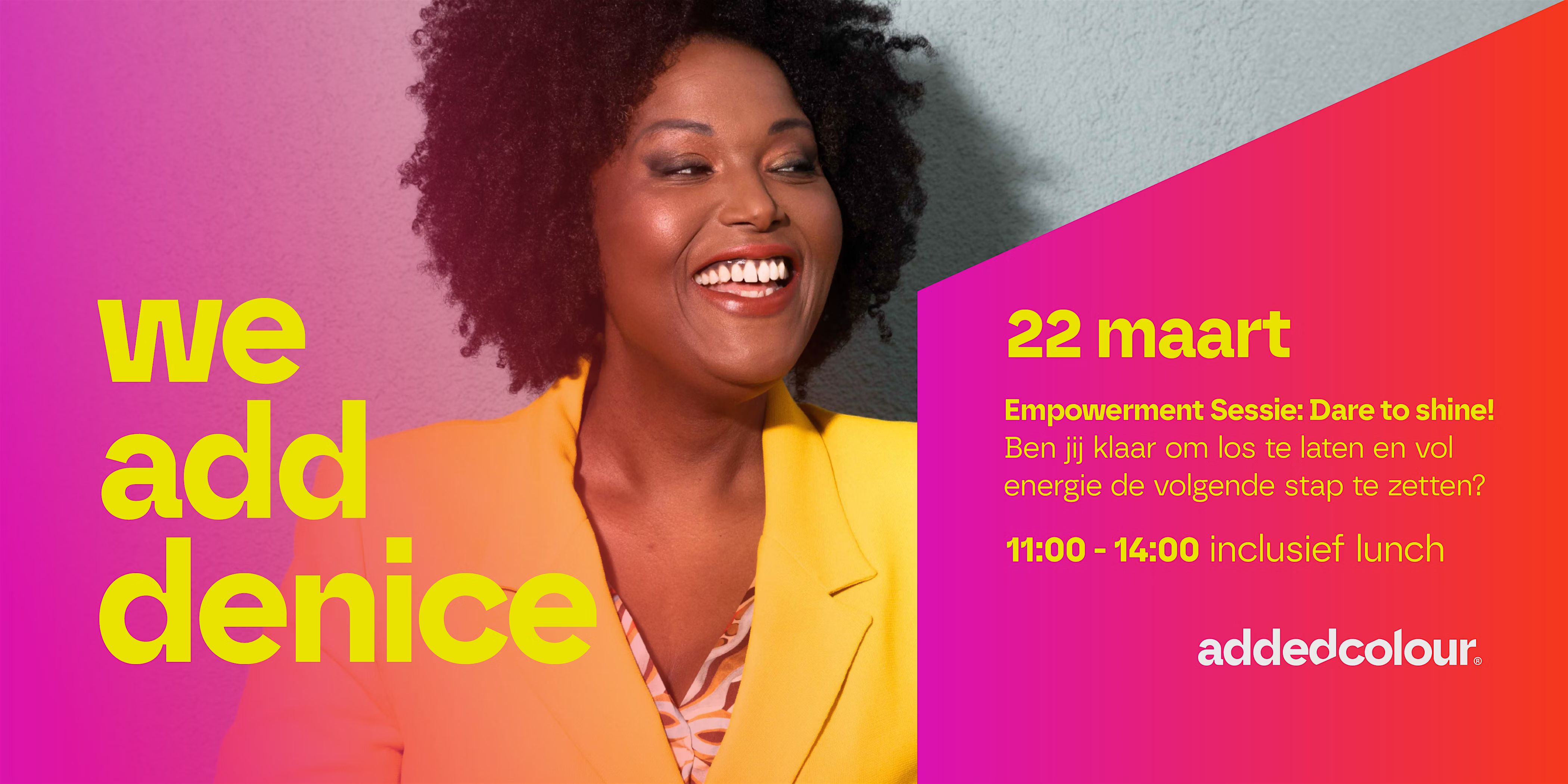 Dare to Shine: Interactieve Empowerment sessie