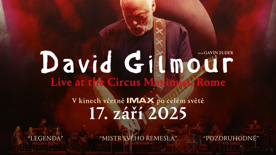 David Gilmour Live at the Circus Maximus | Koncertní film ve Světozoru