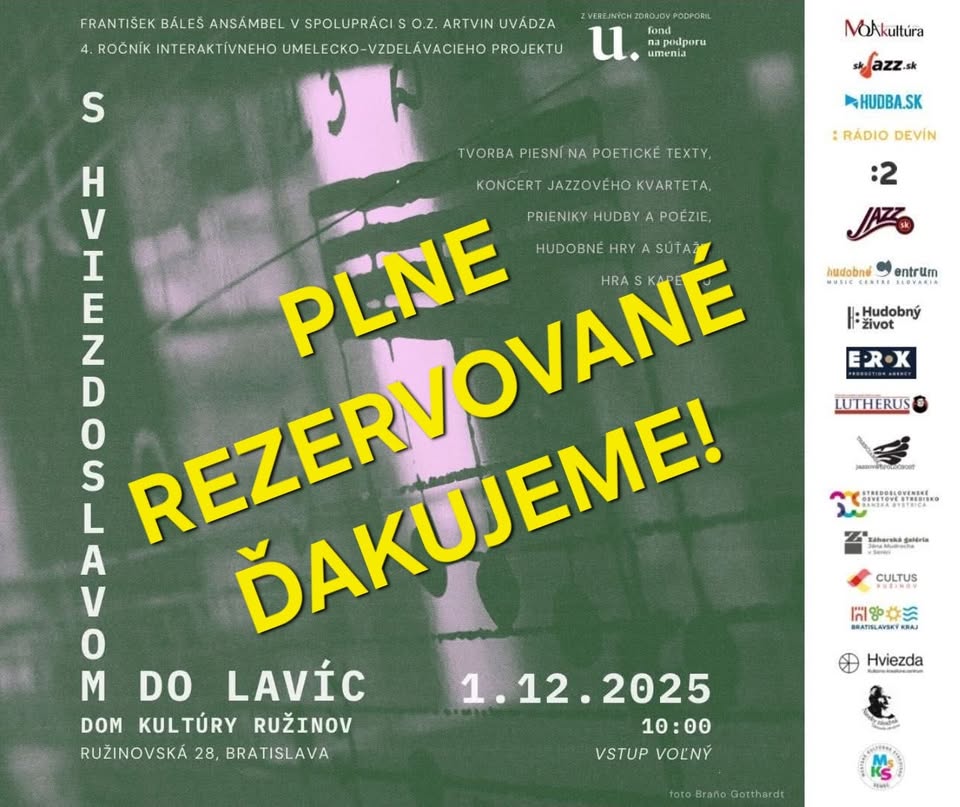 S Hviezdoslavom do lavíc