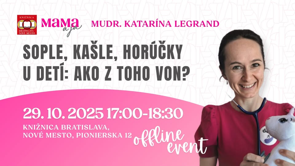 Sople, kašle, horúčky u detí: ako z toho von?