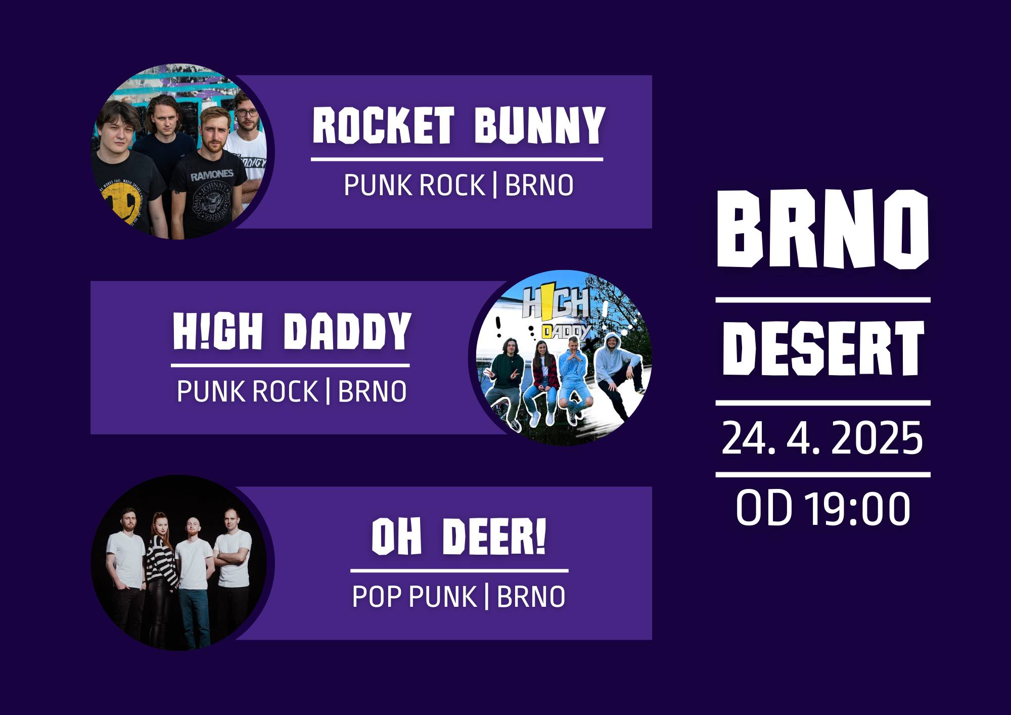 Rocket Bunny | H!gh Daddy | Oh Deer! - Desert