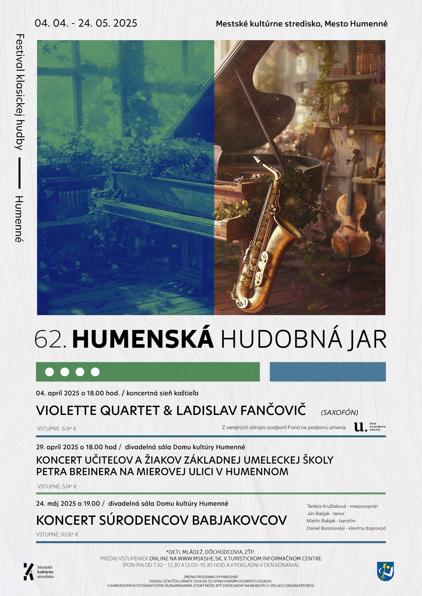 Podoby saxofónu - Humenská hudobná jar