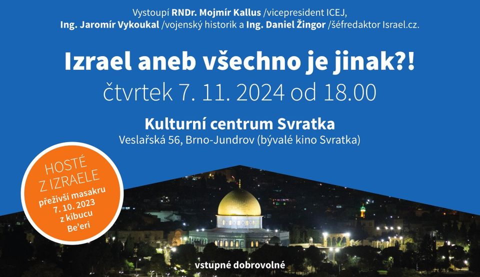 Den pro Izrael - Brno