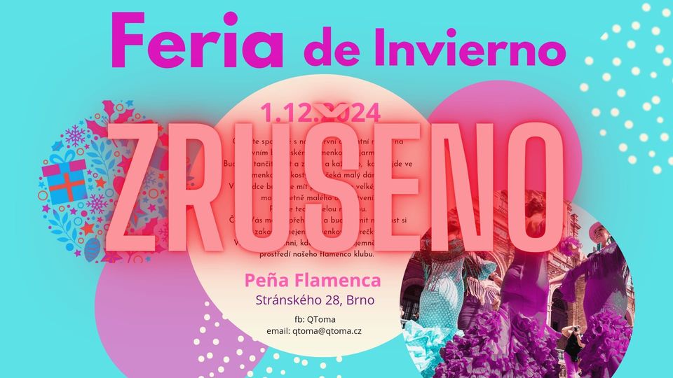 Feria de Invierno - Zimní flamenkový jarmark