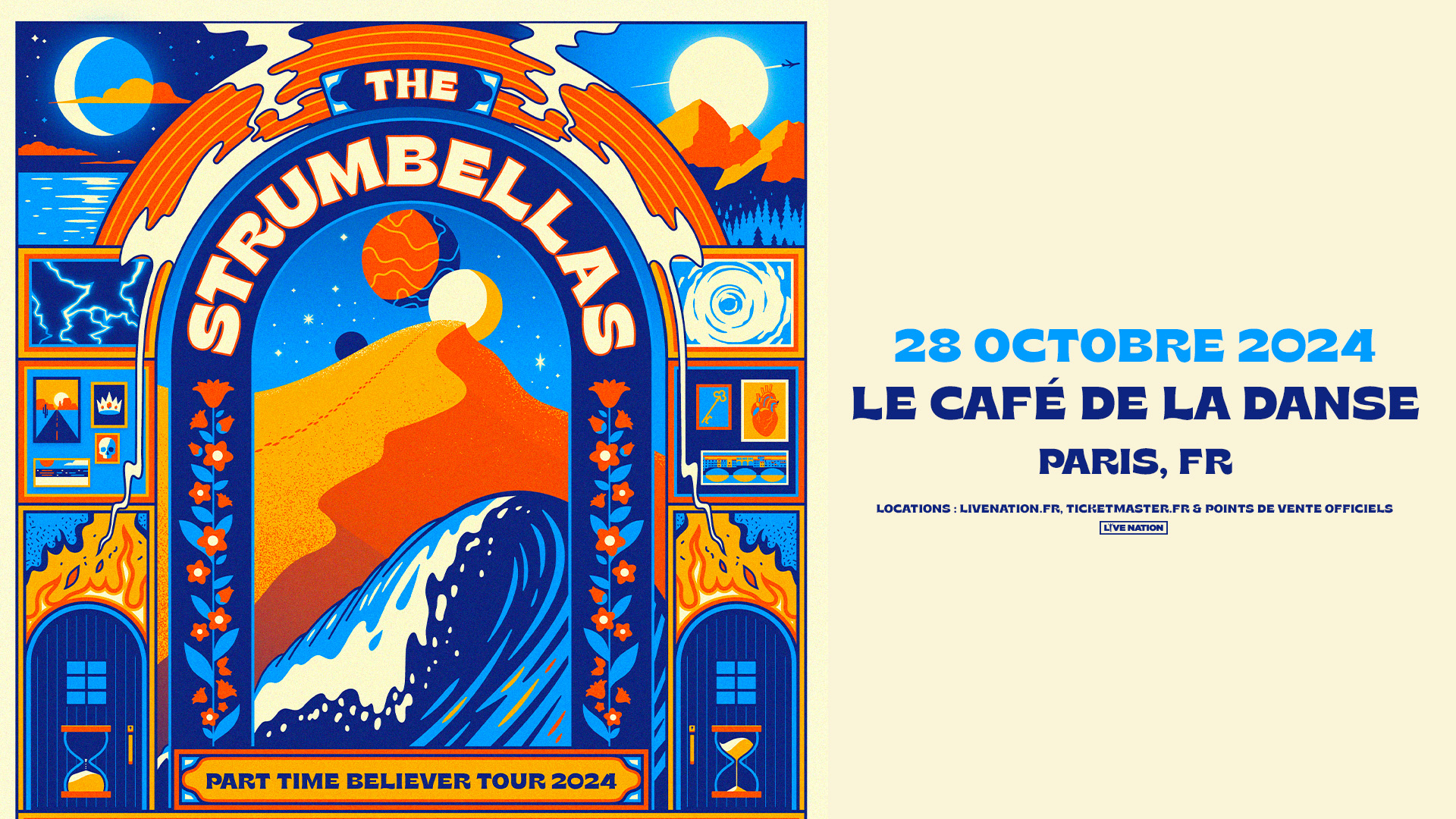 THE STRUMBELLAS | Café de la Danse, Paris - 28 octobre 2024