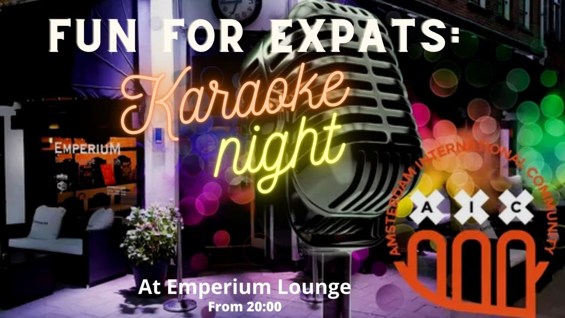 Fun for expats: Karaoke night 🎤🎶