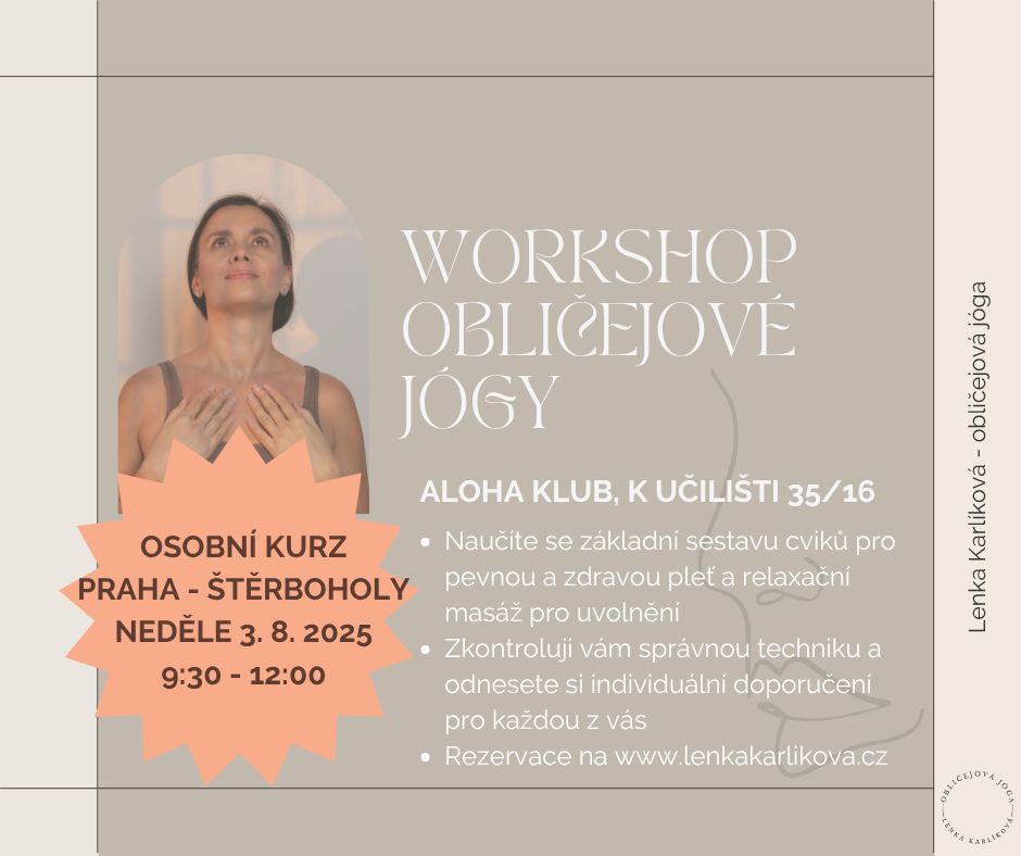 Obličejová jóga workshop