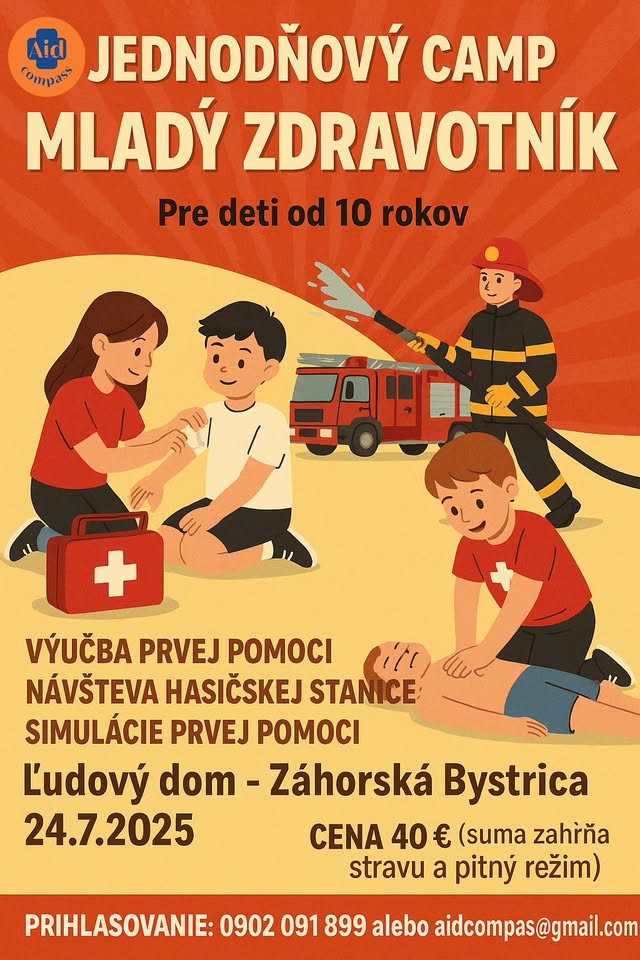 Mladý zdravotník-jednodňový camp