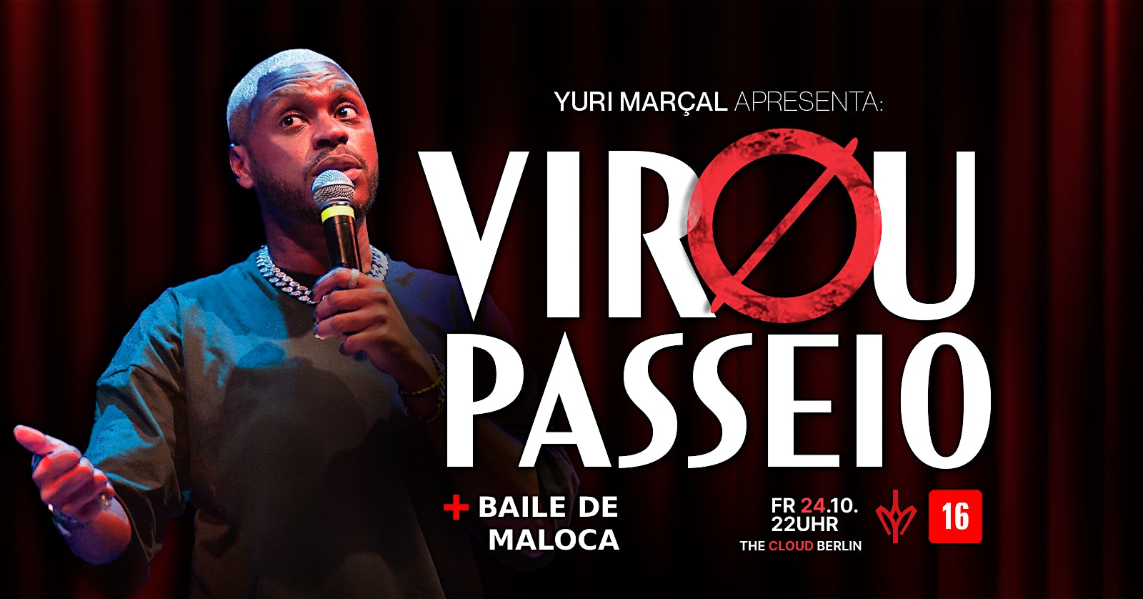 Yuri Marçal Standup in Berlin and Baile de Maloca