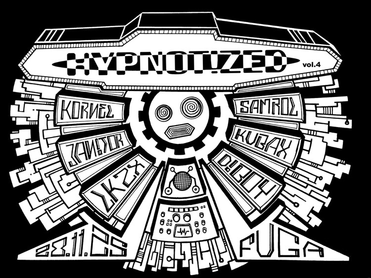 <<<HYPNOT!ZED vol.4>>> Acid-Tekno-Tribal-Hardcore Party -Special B’Day edition-