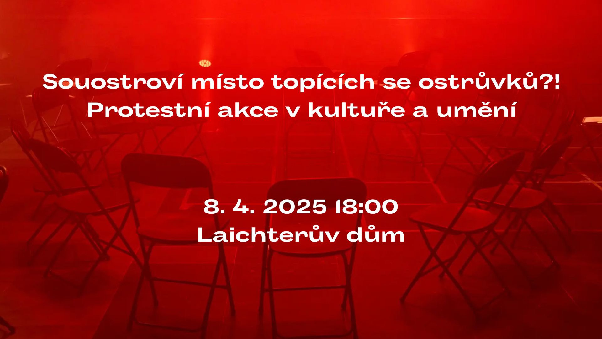 🏝 Souostroví místo topících se ostrůvků?! Protestní akce v kultuře a umění