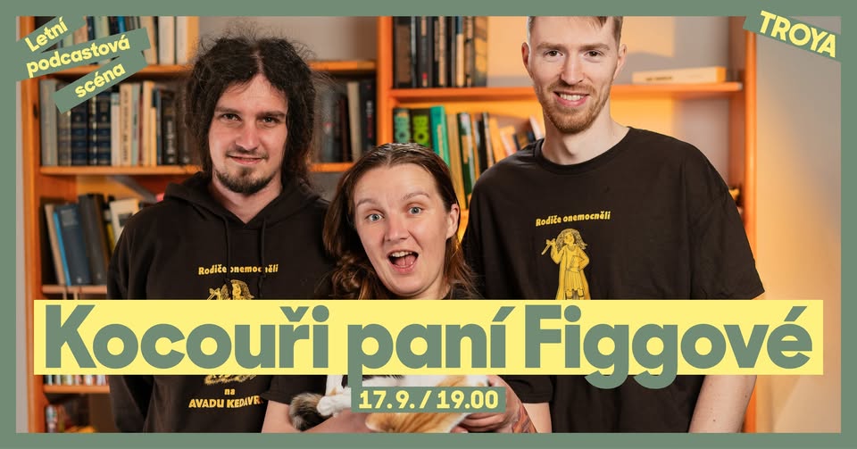 Kocouři paní Figové LIVE – Letní podcastový scéna