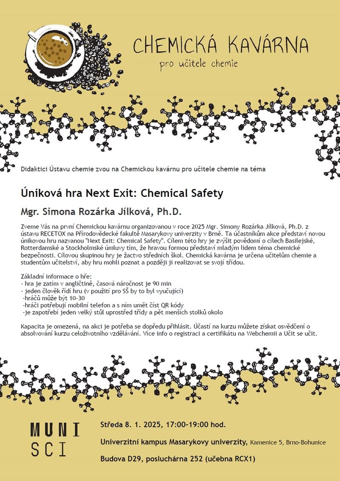 Úniková hra Next Exit: Chemical Safety