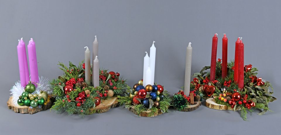 Víkendová vánoční dílna – výroba adventního svícnu