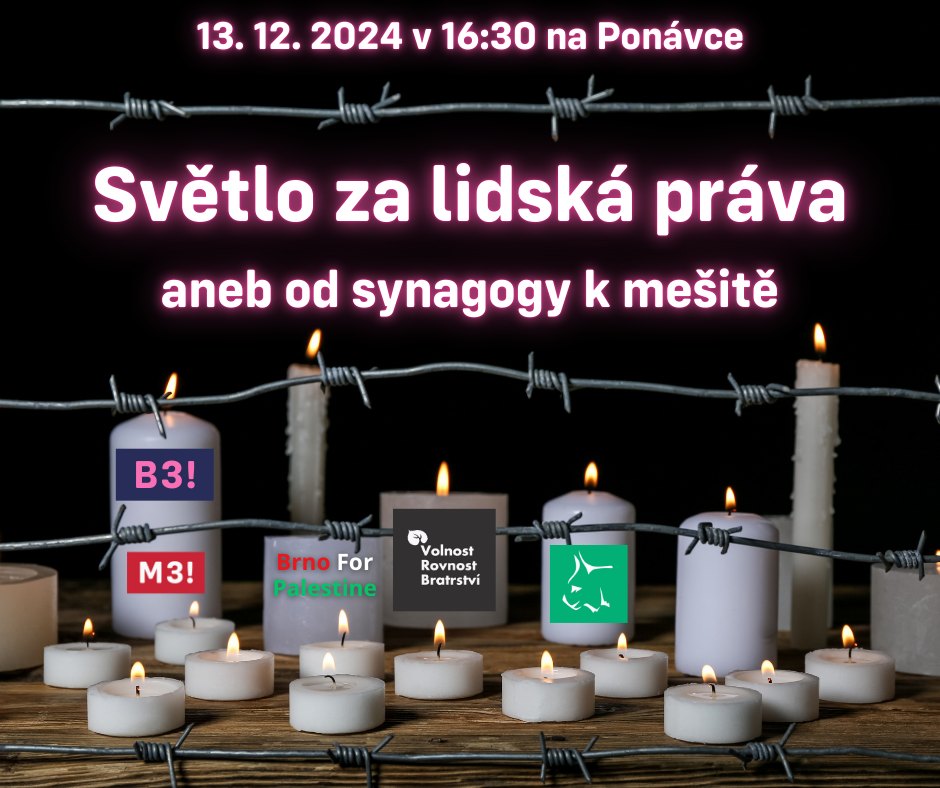 Světlo za lidská práva aneb od synagogy k mešitě