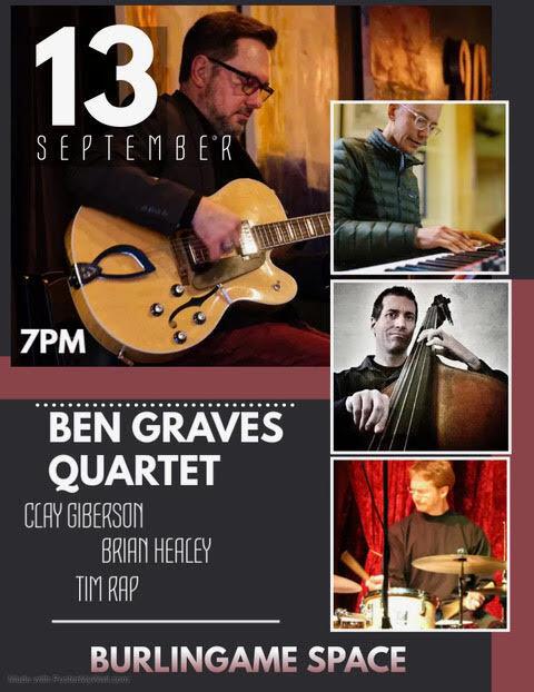 Ben Graves Quartet at the Burlingame Space