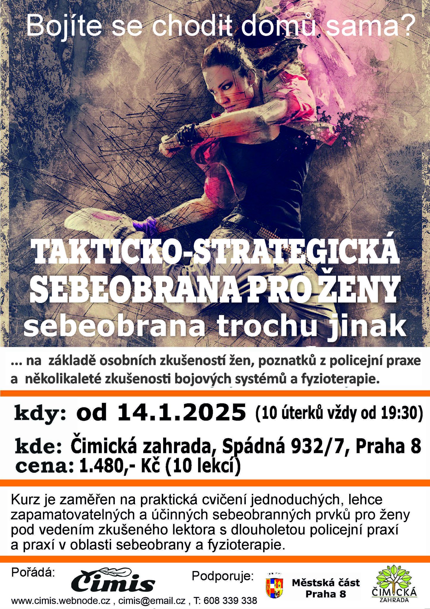 Takticko-strategická sebeobrana pro ženy