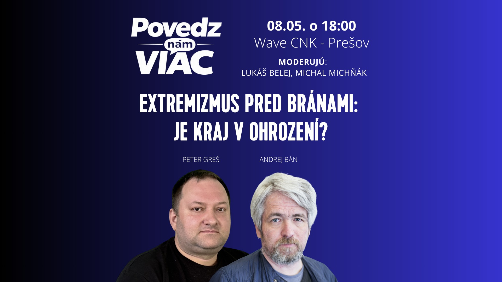 POVEDZ NÁM VIAC - Andrej Bán, Peter Greš