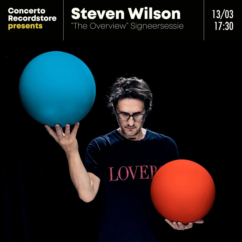 Steven Wilson Signeersessie (=VOL)