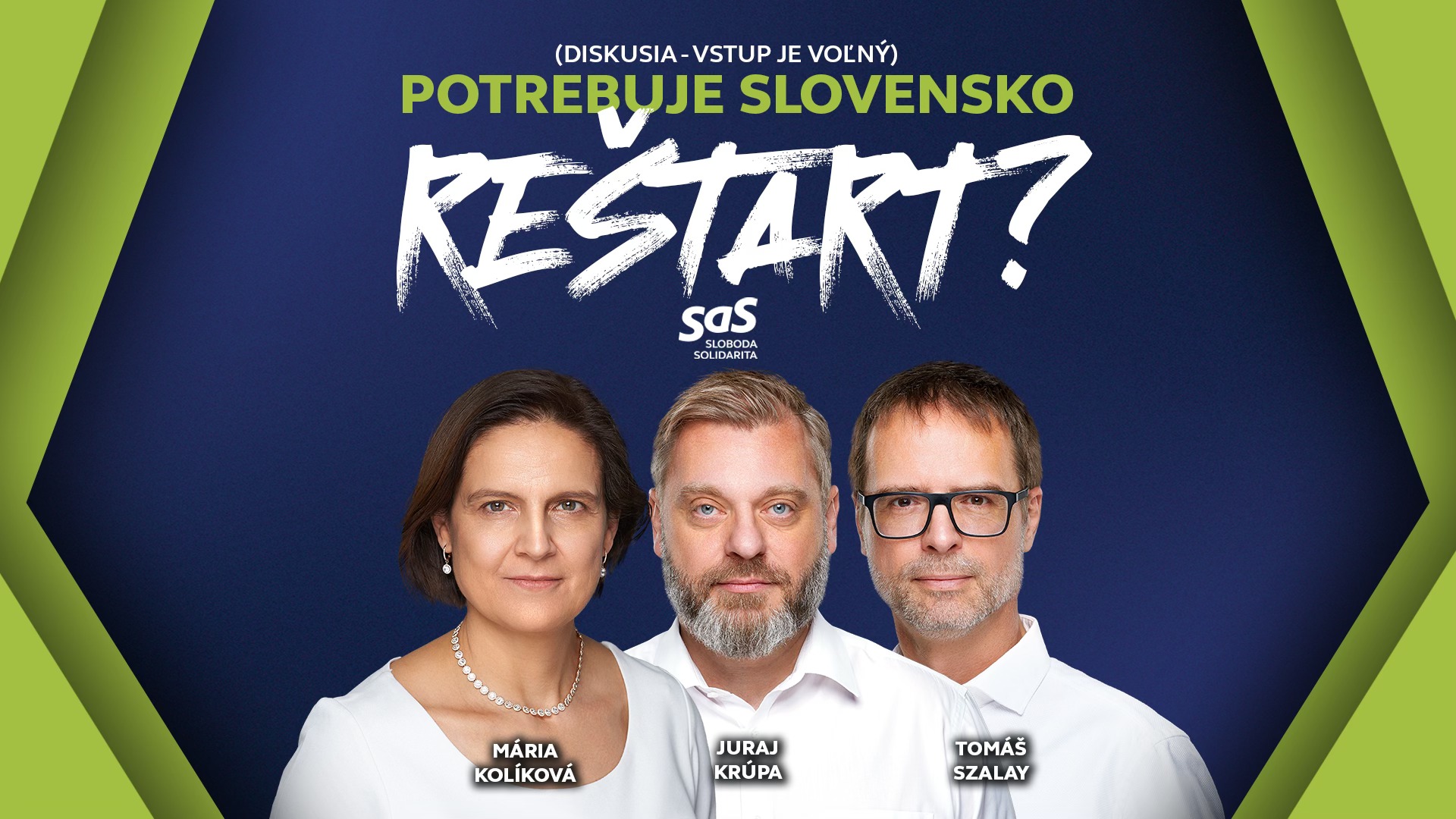 Bratislava: Potrebuje Slovensko reštart?
