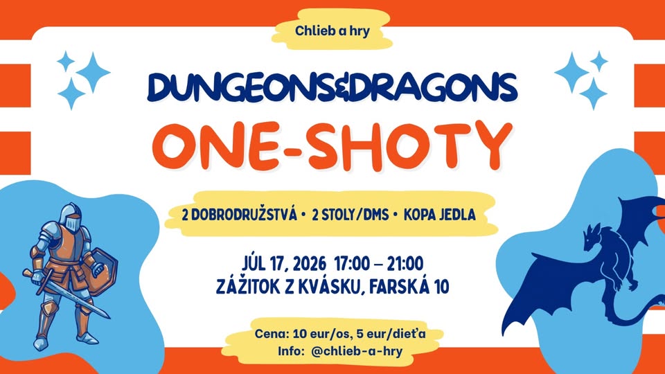 D&D krátke dobrodružstvá
