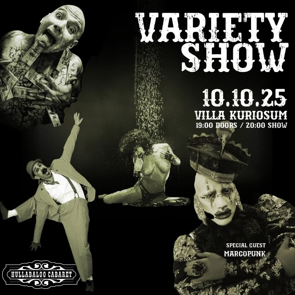 Variety - Hullabaloo Cabaret - Step Into the World of Diversity!