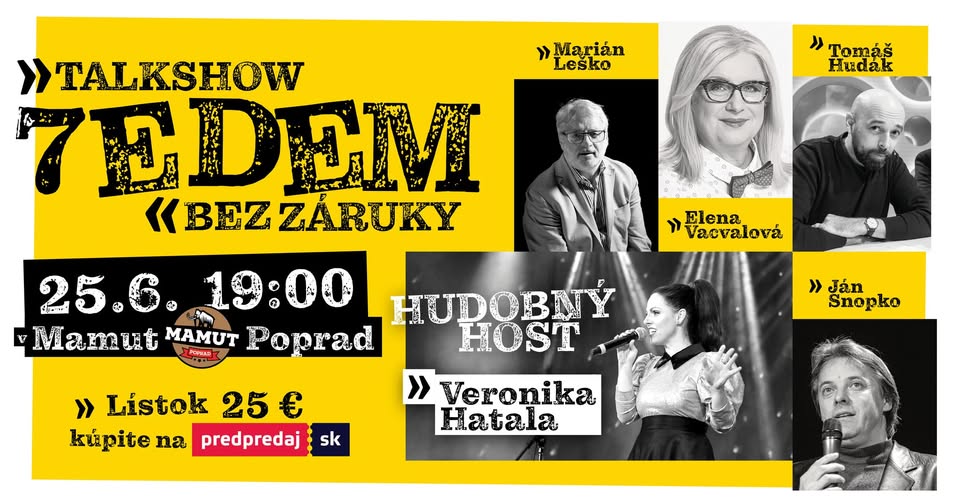 SEDEM bez ZÁRUKY - Poprad