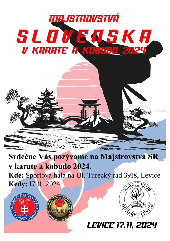 Majstrovstvá Slovenska v karate a kobudo 2024