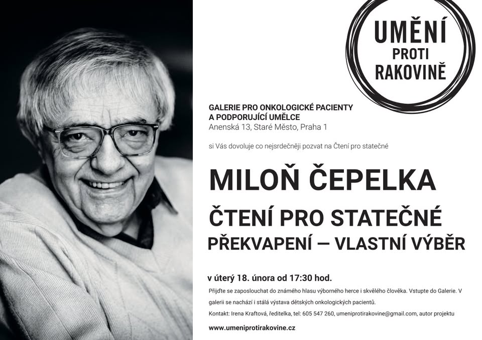 MILOŇ ČEPELKA - ČTENÍ PRO STATEČNÉ - překvapení