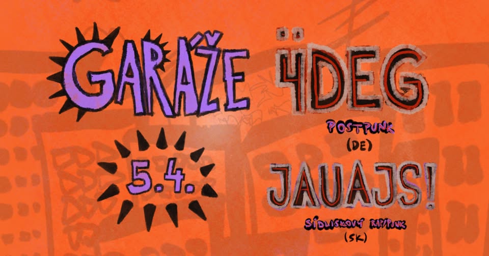 Otvárame sezónu! - ÿdeg (postpunk, DE), jauajs! (BA)