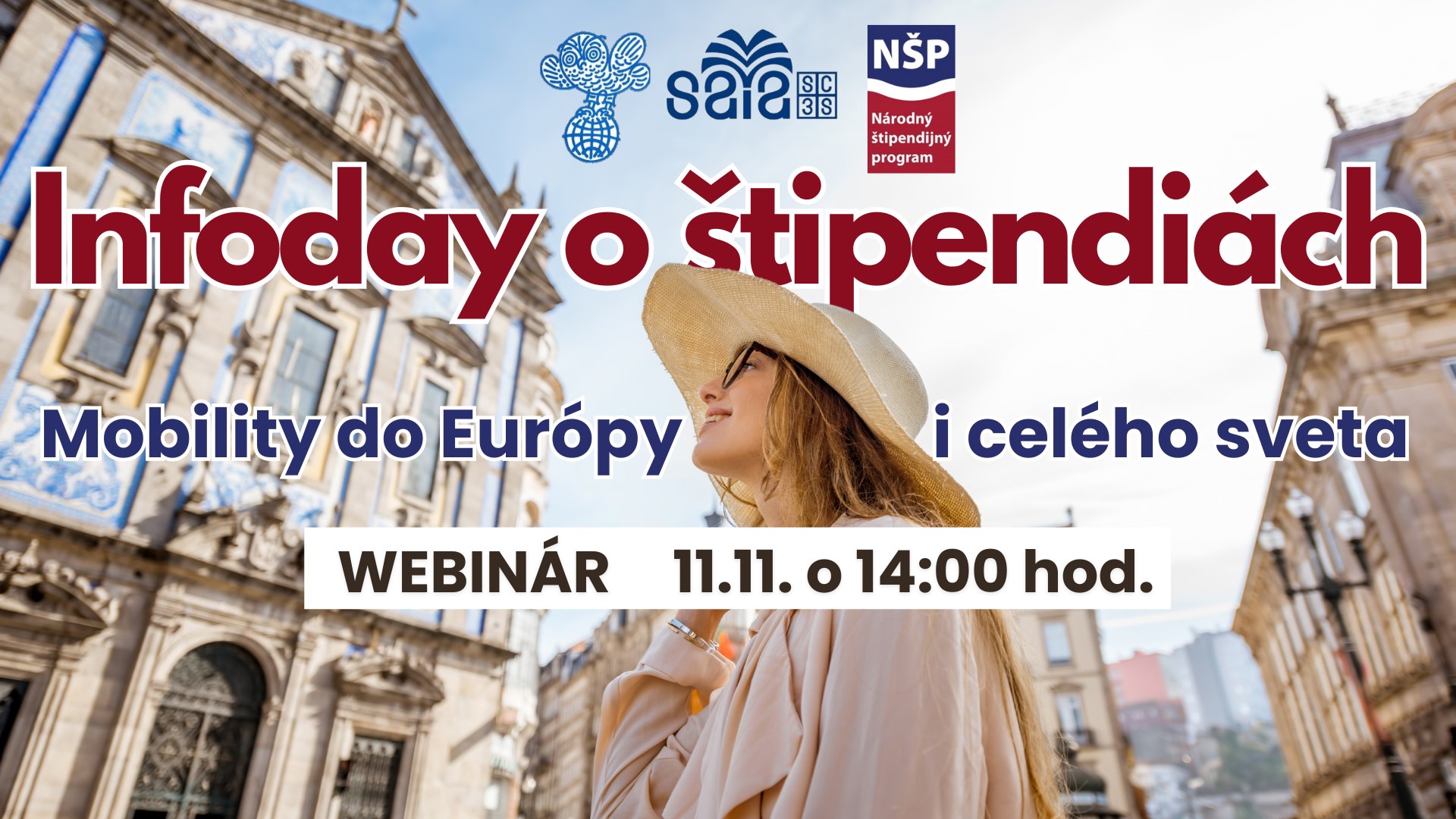 Infoday o štipendiách - Mobility do Európy i celého sveta