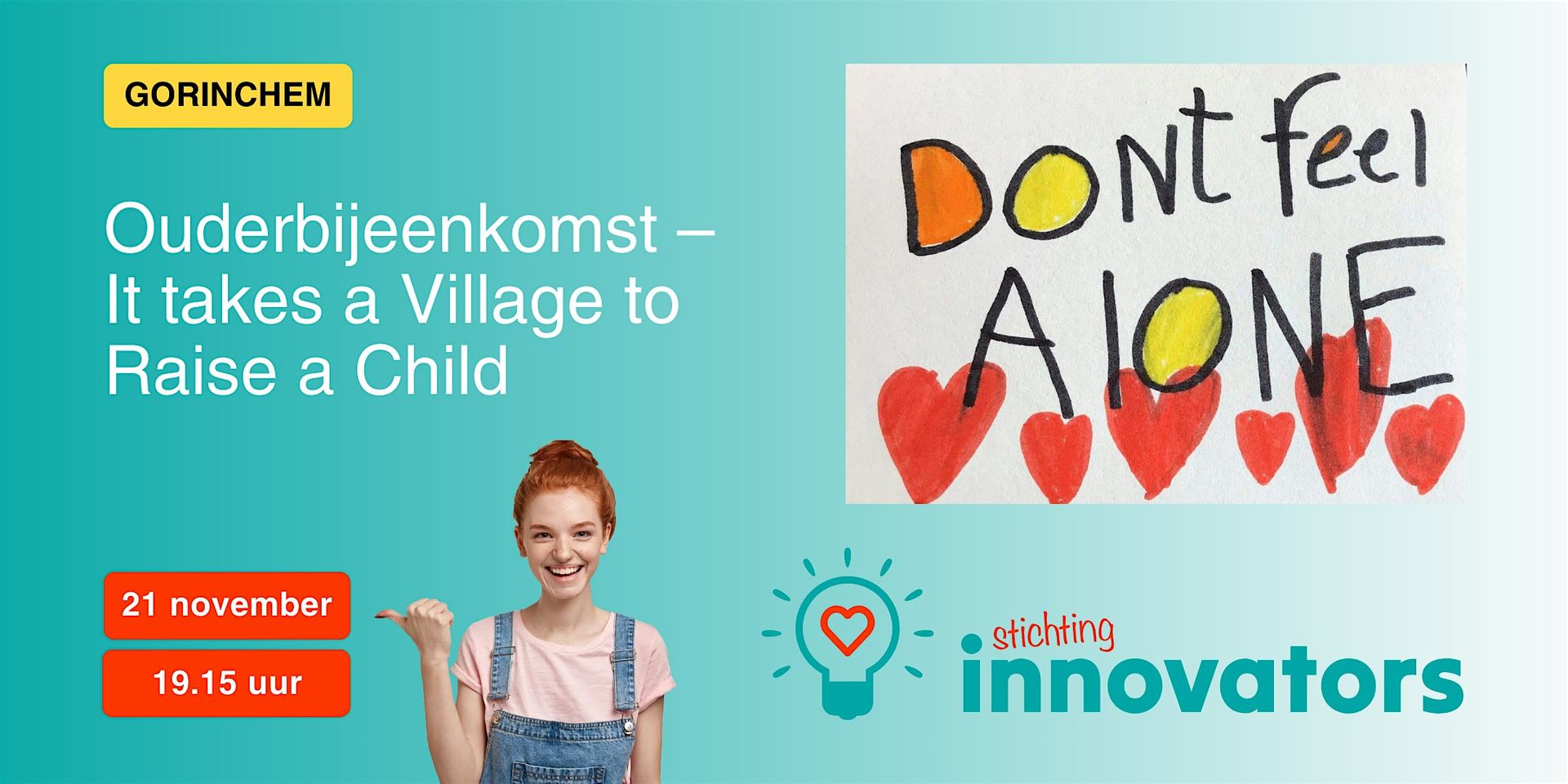 Ouderbijeenkomst 'It takes a Village to Raise a Child'