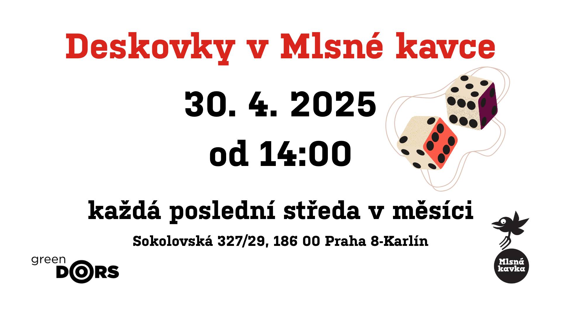 Deskovky v Mlsné kavce