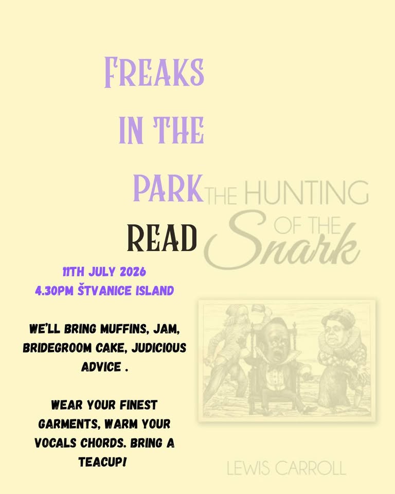 Freaks In The Park Read The Hunting of The Snark