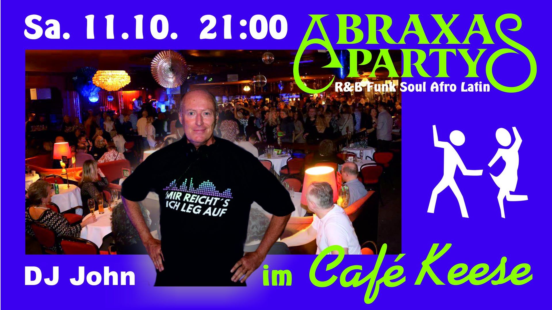 Abraxasparty mit DJ John im Café Keese